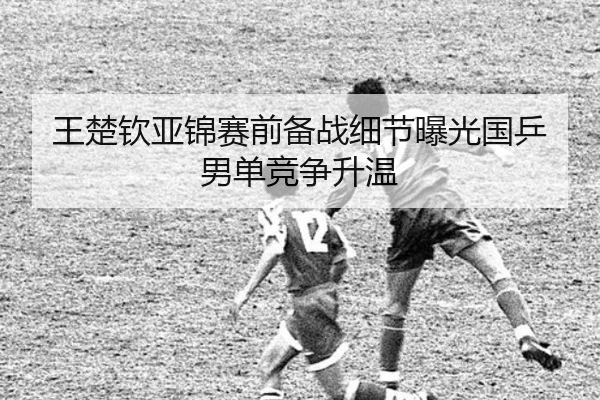 王楚钦亚锦赛前备战细节曝光国乒男单竞争升温
